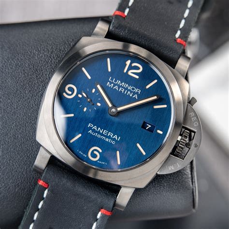 panerai pam 1111|Panerai luminor marina blue dial.